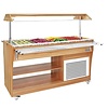 Polar buffet bar réfrigéré 4x GN 1/1
