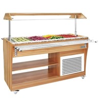 refrigerated buffet bar 4x GN 1/1