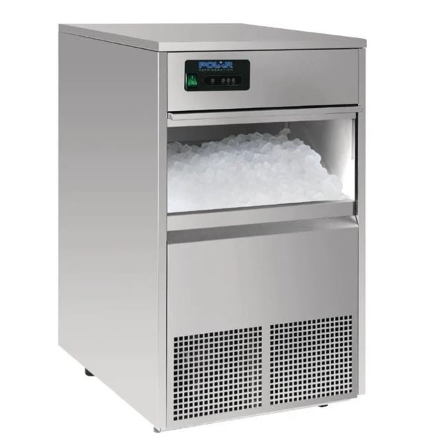 ijsblokjesmachine 40-50kg output | 83,1(h) x 49,8(b) x 60,4(d)cm