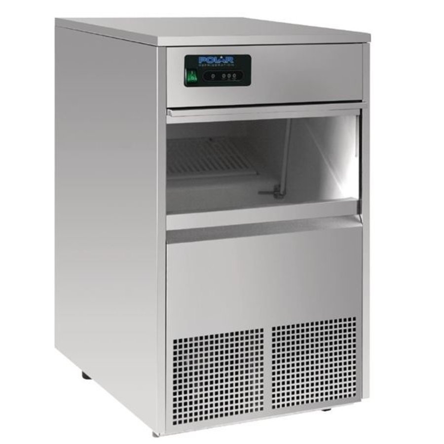 ijsblokjesmachine 40-50kg output | 83,1(h) x 49,8(b) x 60,4(d)cm