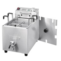 pasta cooker 8L with drain valve and timer