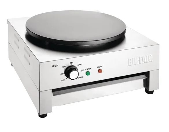 Buy crepe machine | 230V | Ø 400mm | stainless steel online - HorecaTraders