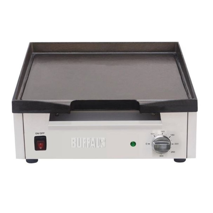 Elektrische Gusseisengrillplatte | Tischmodell | 1800 W