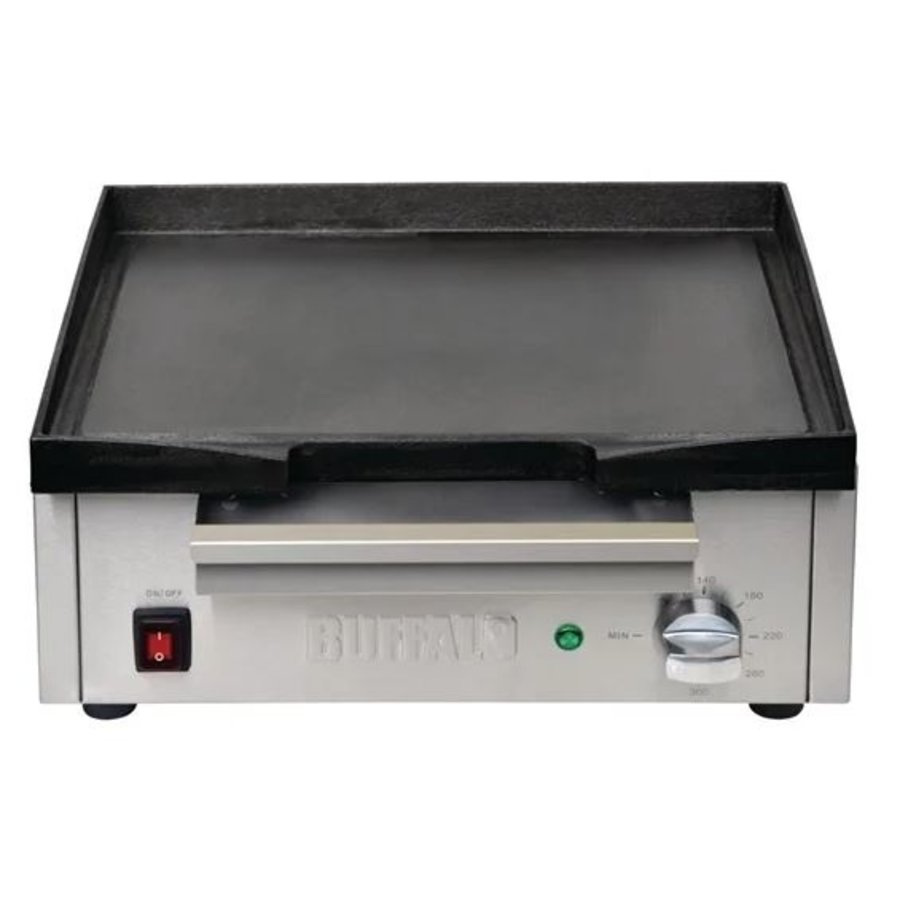 Elektrische Gusseisengrillplatte | Tischmodell | 1800 W