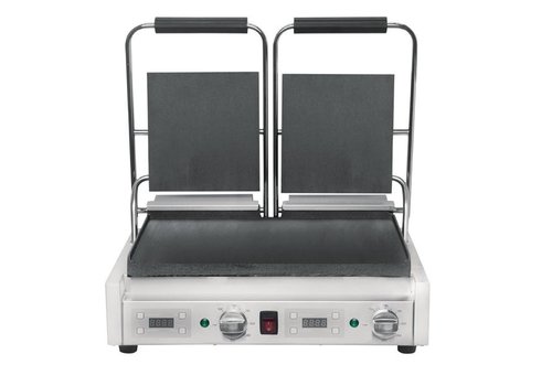  Buffalo gril à double contact 2,9 kW lisse/lisse 