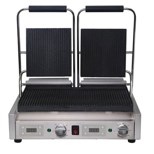  Buffalo double contact grill 2.9kW groove / groove 