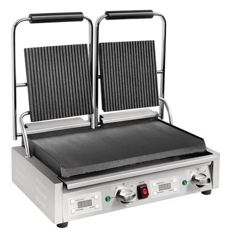  Buffalo double contact grill 2.9kW groove/smooth 