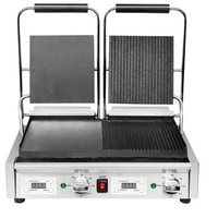 Doppelkontaktgrill 2,9kW Glatt/Rille