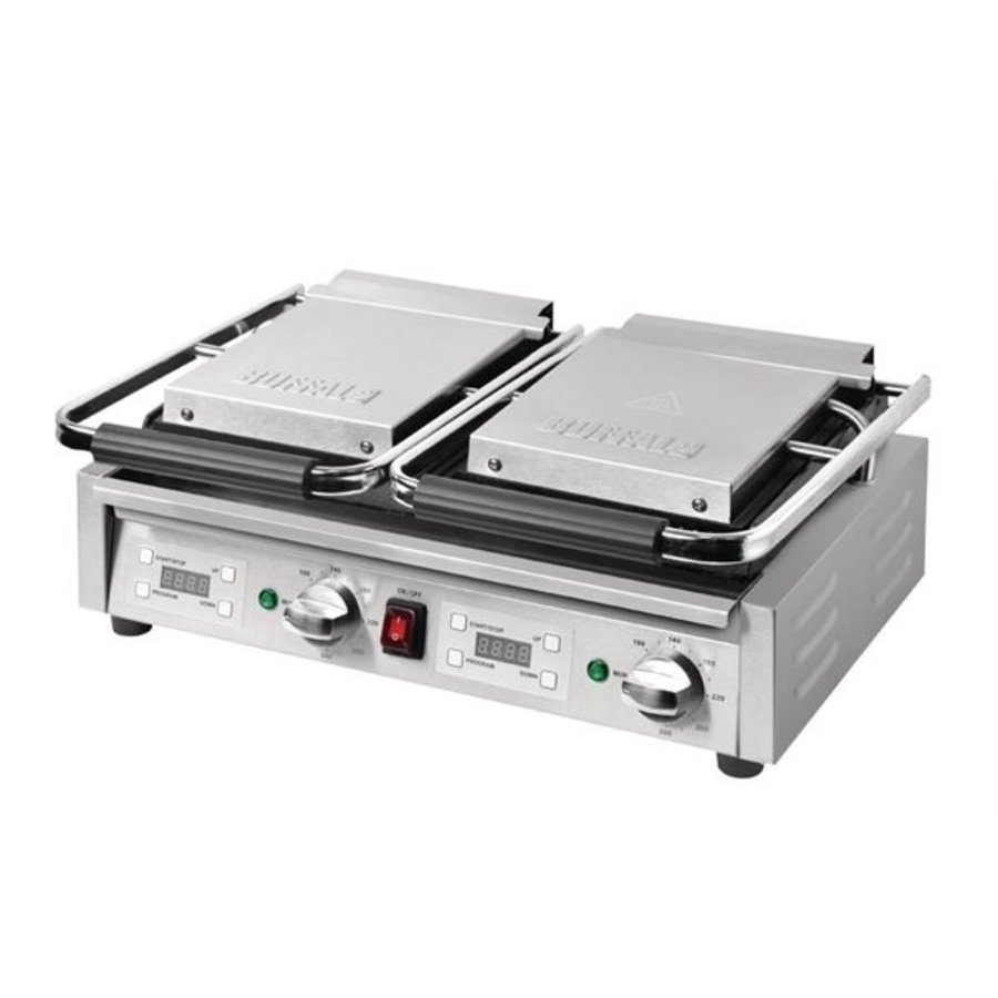 double contact grill 2.9kW smooth / grooved