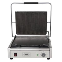 single contact grill large 2.2kW groove / smooth