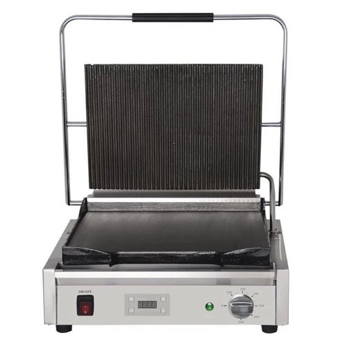  Buffalo single contact grill large 2.2kW groove / smooth 