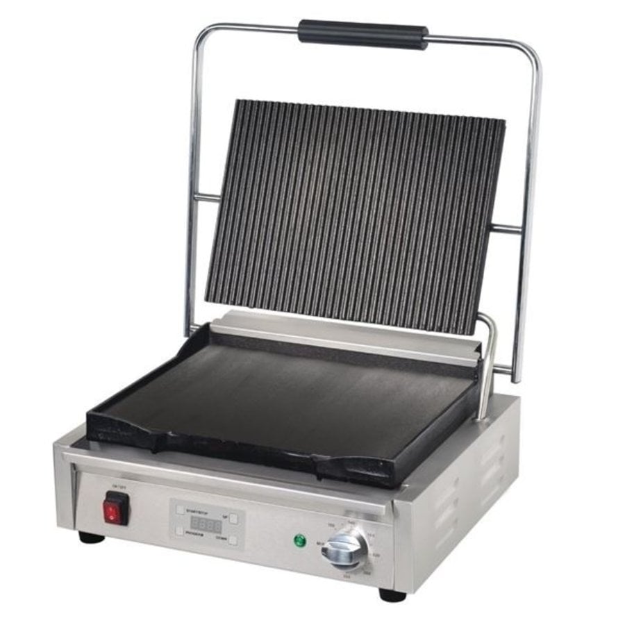 single contact grill large 2.2kW groove / smooth