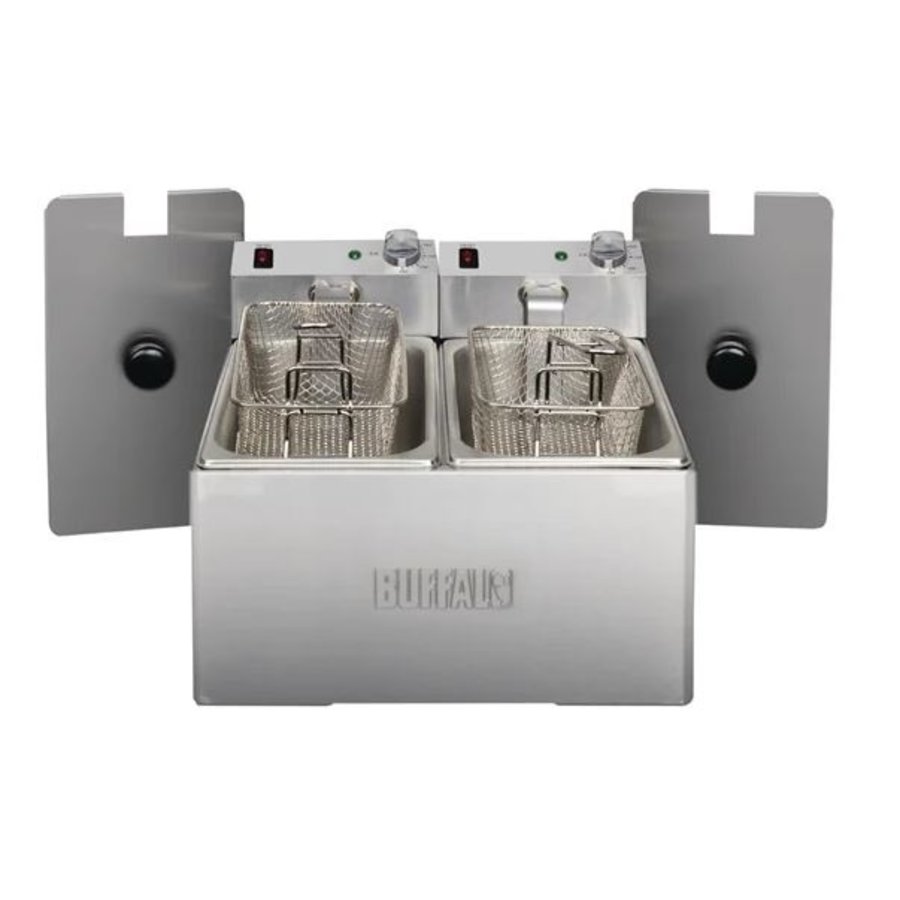 friteuse double 2x3L 2000W