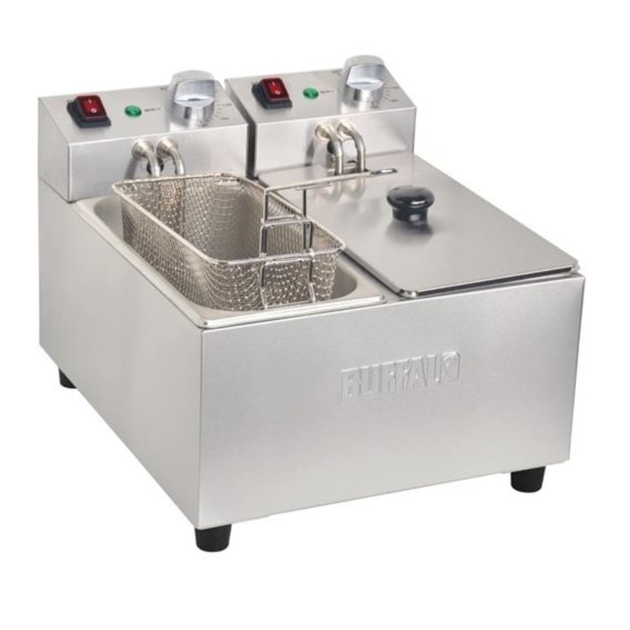 friteuse double 2x3L 2000W