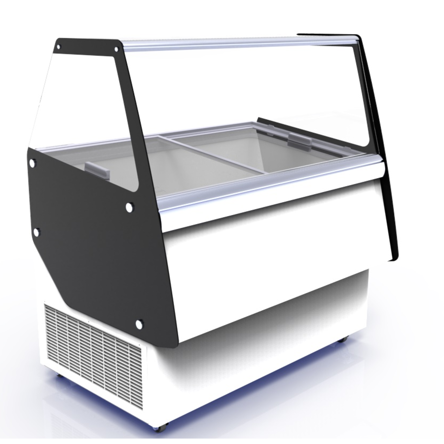 Vitrine à glaces Cuba 13x5 litres | Moderne