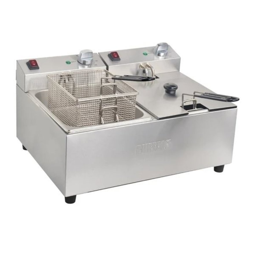 friteuse double 2x5L 2800W