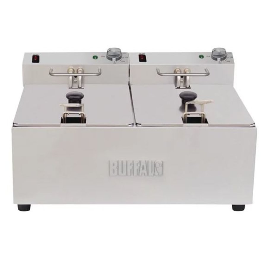 friteuse double 2x5L 2800W