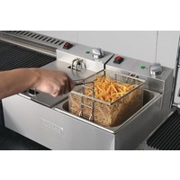 friteuse double 2x5L 2800W