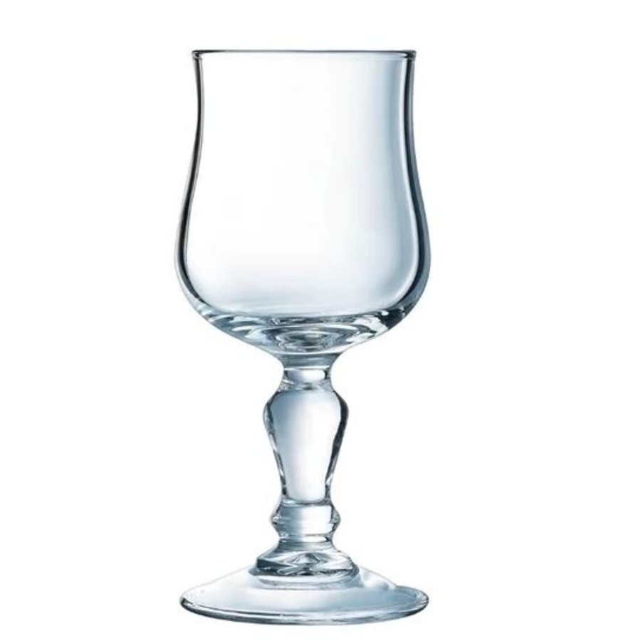 Normandie hardened wine glasses 24cl