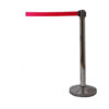 HorecaTraders Poller verchromt | 98 cm hoch | Pro 2 Stück