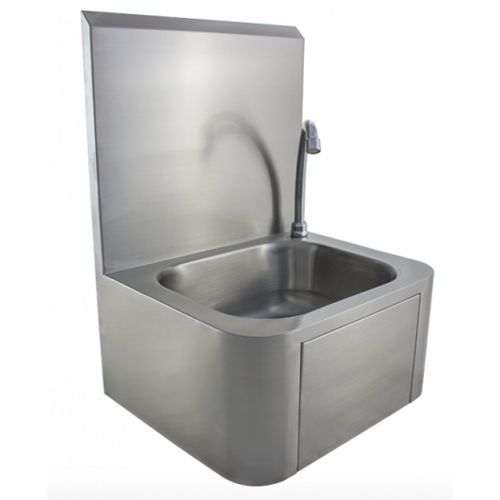  HorecaTraders Wandwaschbecken | Edelstahl AISI 304 | 400 x 340 x 555 mm 