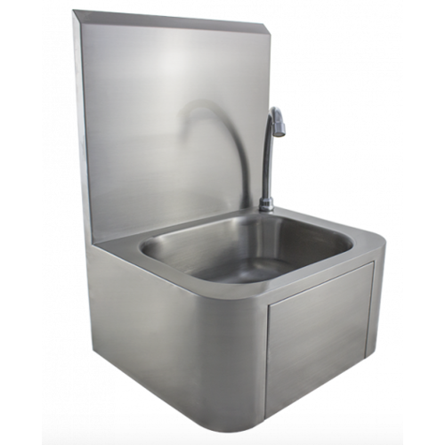  HorecaTraders Washbasin For Wall Mounting | Stainless steel AISI 304 | 400 x 340 x 555mm 