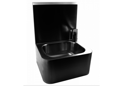  HorecaTraders Washbasin For Wall Mounting | 440x340x560 Mm | Stainless steel AISI 304 