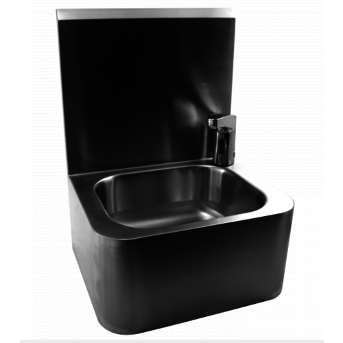  HorecaTraders Lavabo mural | 440x340x560 mm | Acier inoxydable AISI 304 