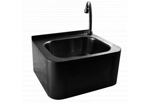  HorecaTraders Lavabo mural en acier inoxydable | L400xP320xH 225 mm 