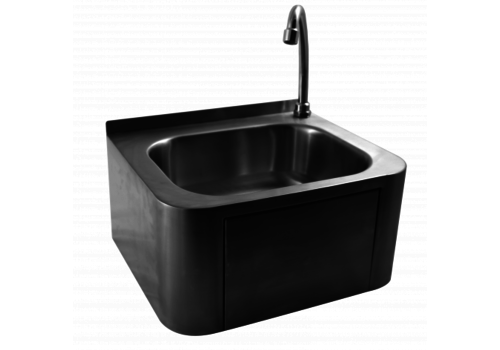  HorecaTraders Stainless steel Wall mounted Washbasin | W400xD320xH 225 mm 