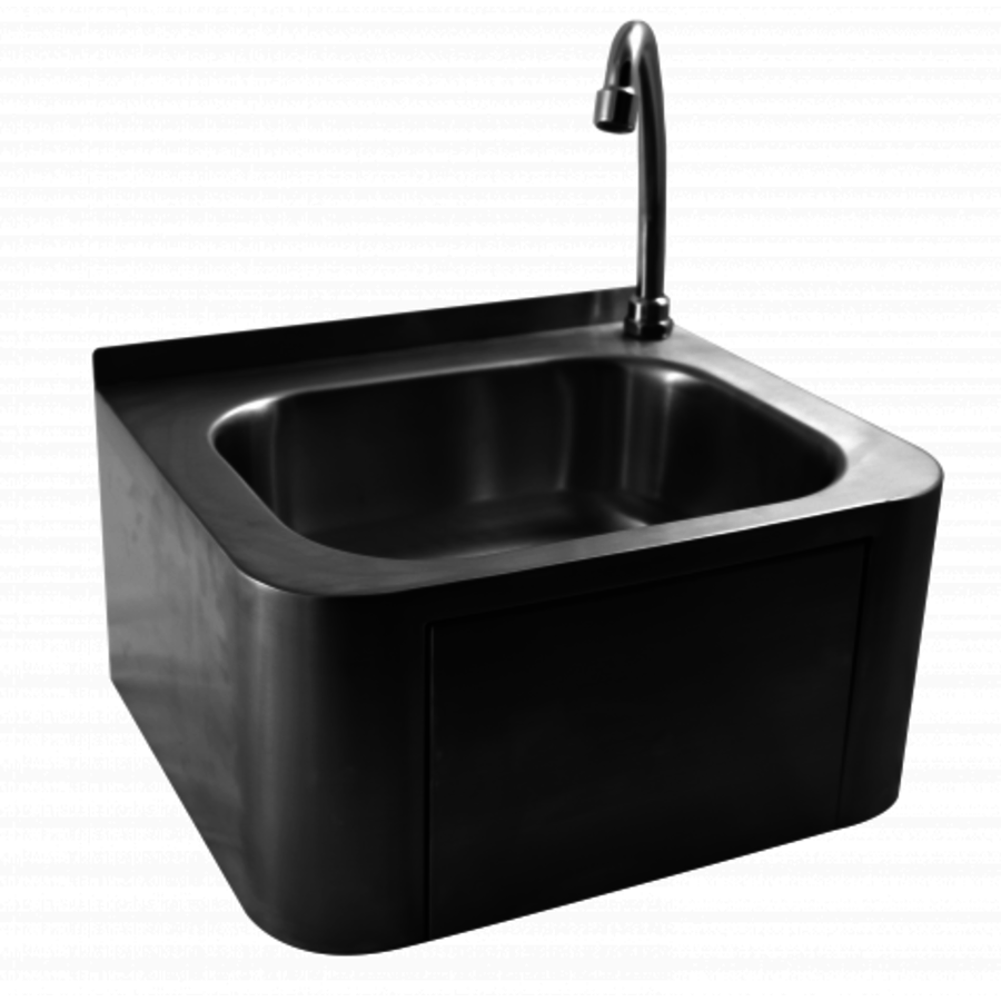 Lavabo mural en acier inoxydable | L400xP320xH 225 mm
