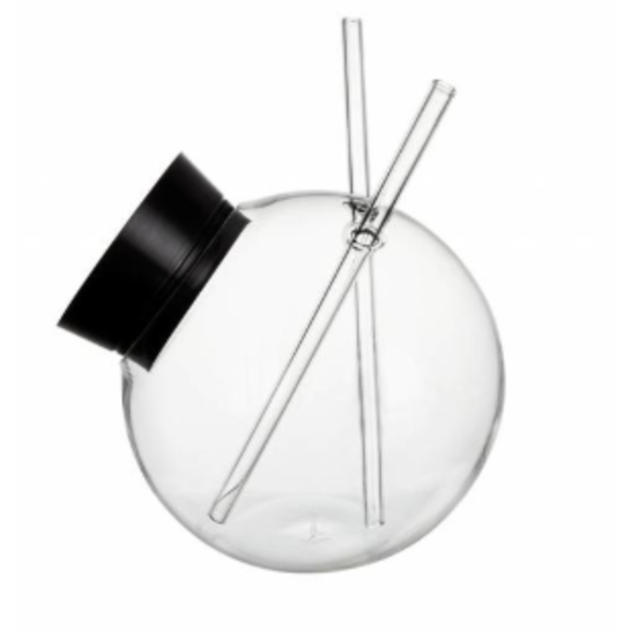 Verre à cocktail | 300 ml | 2 pailles