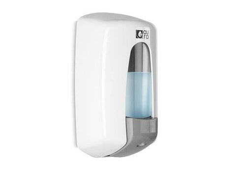  HorecaTraders distributeur de savon en plastique blanc 900 ml 