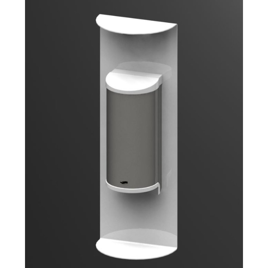 Distributeur de désinfectant pour les mains | 800 ml | Blanc | Pas de contact