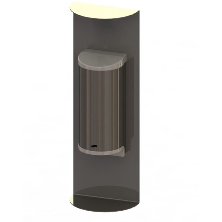 Distributeur de désinfectant pour les mains en acier inoxydable | 800 ml | Pas de contact