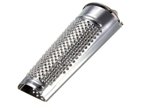  HorecaTraders Mini râpe | acier inoxydable | 50x140x(H)30mm 
