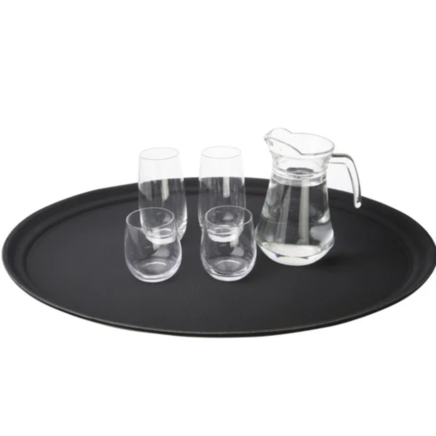 Plateau ovale antidérapant 68,5 cm