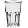 HorecaTraders Verre transparent | Plastique | Par 15 pièces