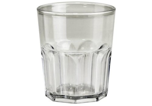  HorecaTraders Verre Minidrink | 16cl | Plastique | Par 8 pièces 