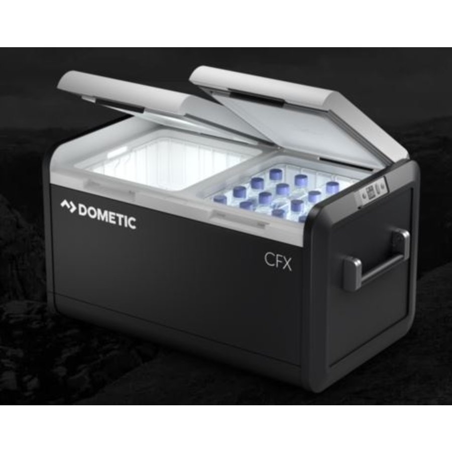 Glacière/congélateur portable à 2 zones | 94 litres | 53 x 47 x 96 cm | CFX3 95DZ