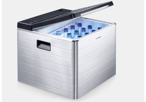  Dometic Glacière en aluminium | 40 litres | 44 x 44 x 50 cm | Gaz 