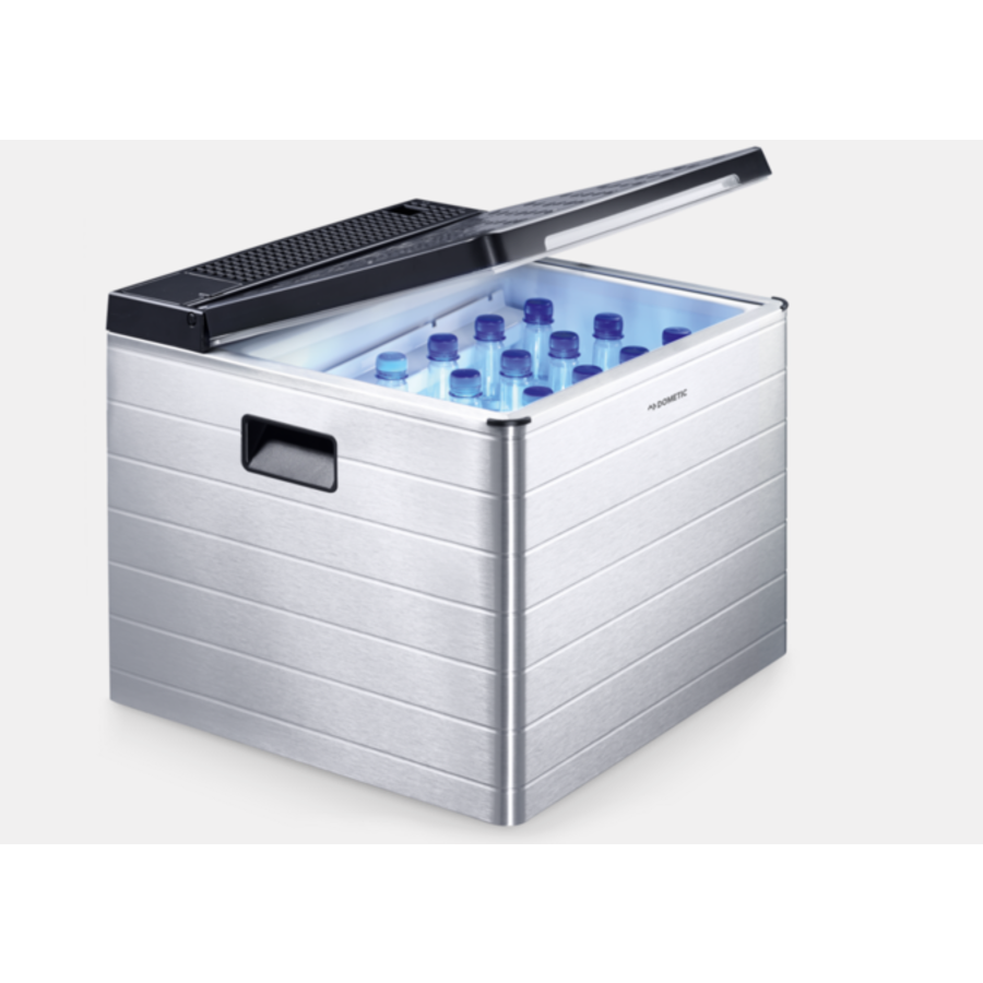 Glacière en aluminium | 40 litres | 44 x 44 x 50 cm | Gaz