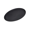 HorecaTraders Oval Anti-slip tray | Fiberglass / Steel | 690x560x26mm