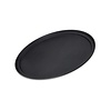 HorecaTraders Ovales Anti-Rutsch-Tablett | Fiberglas/Stahl | 790x610x26mm