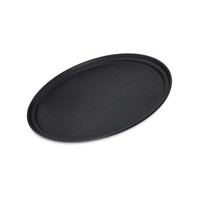 Ovales Anti-Rutsch-Tablett | Fiberglas/Stahl | 790x610x26mm