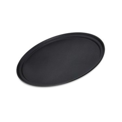 HorecaTraders Oval non-slip tray | Glass fiber / steel | 790x610x26mm 