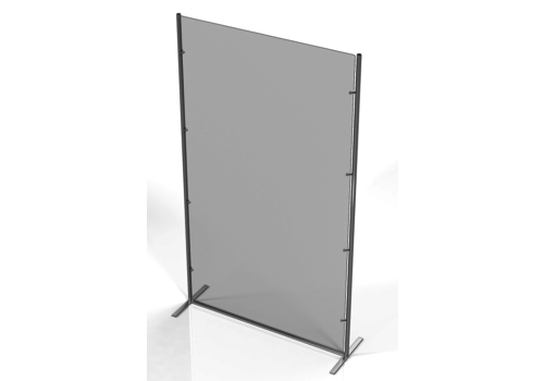  Combisteel Écran de protection | Détaché | 120x40x(h)200 cm 