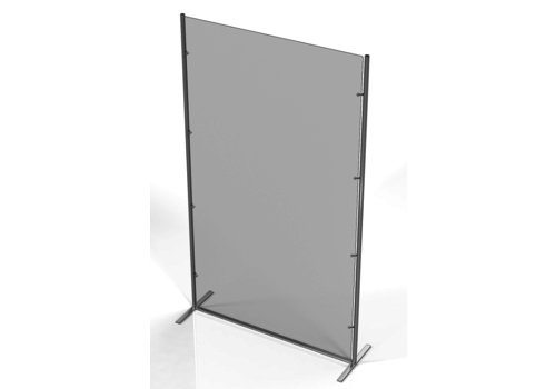  Combisteel Protection screen | Detached | 120x40x (h) 200 cm 