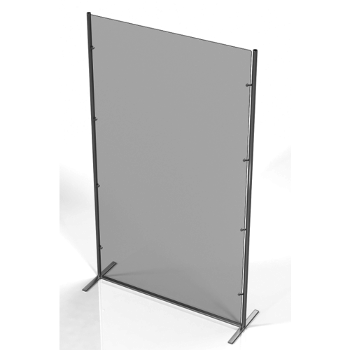  Combisteel Écran de protection | Détaché | 120x40x(h)200 cm 