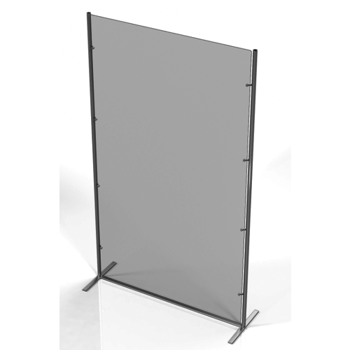 Combisteel Protection screen | Detached | 120x40x (h) 200 cm 